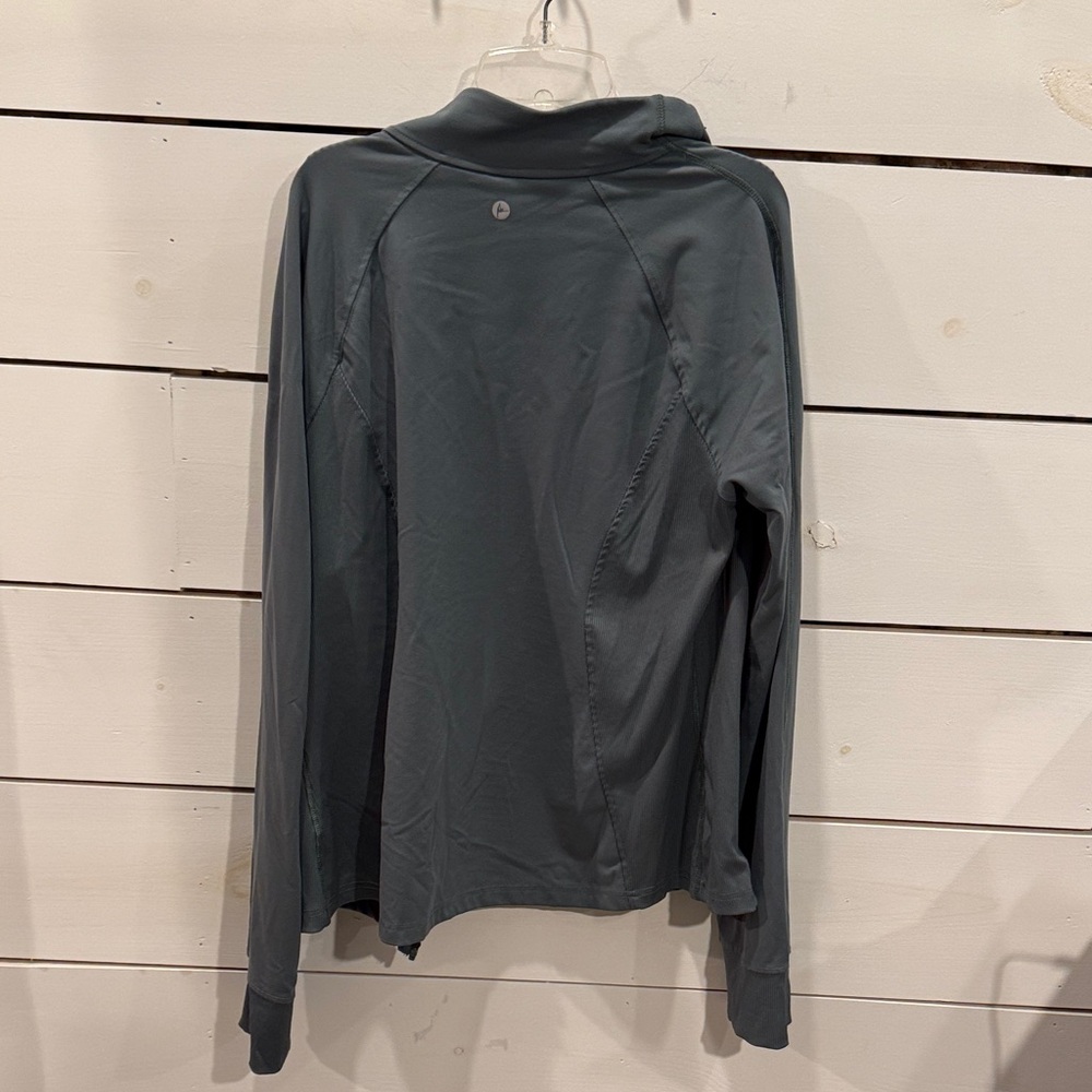 Green Zip-Up Jacket - Picture 3 of 3